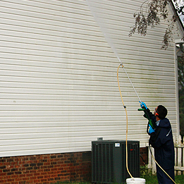 pressure washing